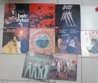 COLLECTION JOB LOT 10x ROCK VINYL LP 80s blues 70s pop prog uk dylan elvis