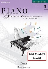 Piano Adventures Lesson Book Level 3B by Nancy Randall Faber HL00420220