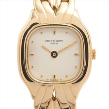 Patek Philippe La Flamme 4715/001 YG YG QZ quadrante bianco