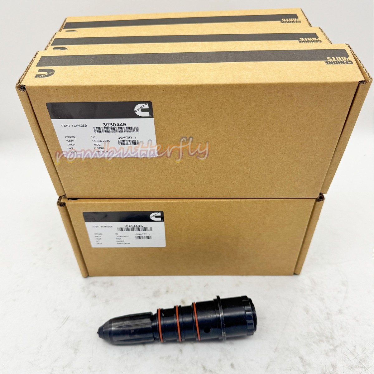 6PCS Fuel Injector 3047973 3030445 3060594 for Cummins NTC N855