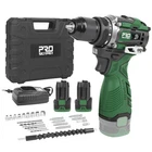 Prostormer 17V Brushless Power Drill Set, 60N.m Cordless Drill Driver with 2 ...
