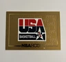 1991-1992 NBA Hoops USA Basketball Gold Logo Card Dream Team
