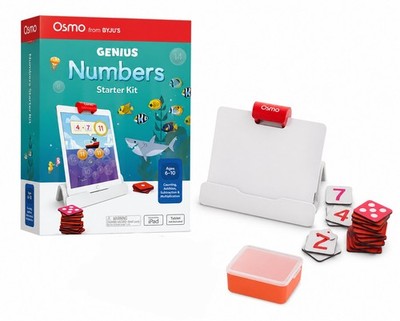 Osmo Genius Numbers Starter Kit Lernspiel iPad Kinder Mathe Set 6 10 Jahre Neu