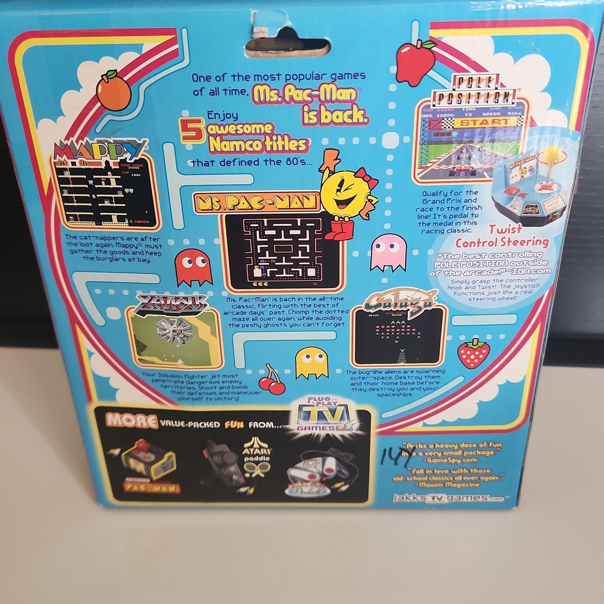 Ms. Pac-Man TV Games (TV game systems, 2004) for sale online | eBay