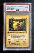 Pikachu [1st Edition Error] #1 Prices | Pokemon Promo | Pokemon Cards