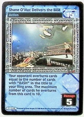 2006 COMIC IMAGES WWE RAW DEAL GREAT AMERICAN BASH #51/170 SHANE O'MAC NM