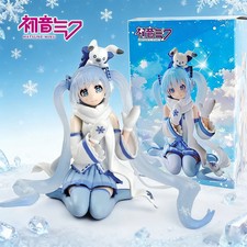 Hatsune Miku Snow Sky Town Ver Project DIVA Vocaloid Anime Figure PVC 5