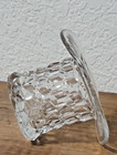 CLEAR GLASS FOSTORIA  TOOTH PICK HOLDER   HAT SHAPE — photo 6