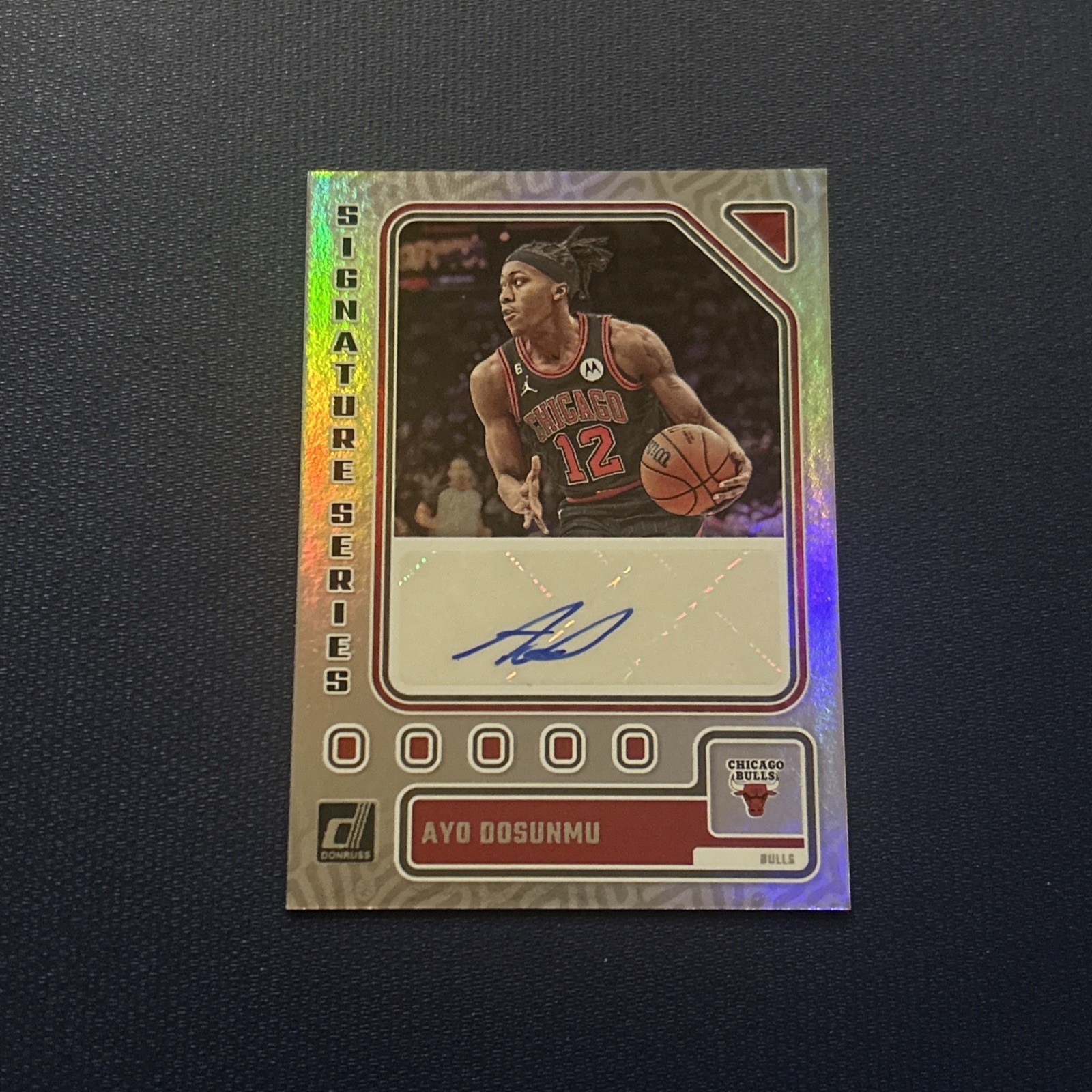 2023-24 Panini Donruss Signature Series Ayo Dosunmu #SS-AYO