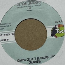 CUMBIA SABANERA POLICARPO CALLE 45 TUCAN 1988 MEXICO KILLER ACCORDION BEAT VG+