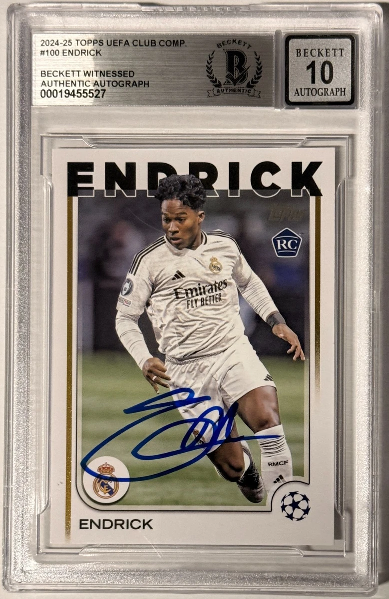 Topps Autographed Soccer Sports Trading Cards & Accessories for