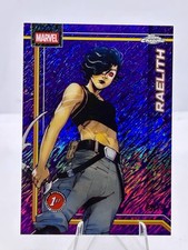 2026 Topps Chrome Marvel Comics RAELITH /75 #142 Purple Shimmer Refractor