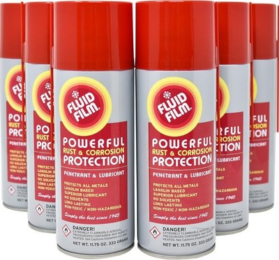 Fluid Film Rust & Corrosion Protection Spray 11.75oz (Pack of 6) | eBay