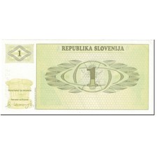 Geldschein, Slowenien, 1 (Tolar), 1990, UNdated (1990), KM:1a, VZ