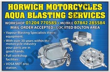 Vapour - Aqua Blasting & Ultrasonic Cleaning - UK Wide - Parts Restoration