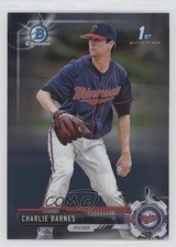 2017 Bowman Draft Chrome Charlie Barnes #BDC-76 fm0