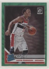 2019 Panini Donruss Optic Fanatics Box Set Green Wave Prizm Justin Robinson g6p