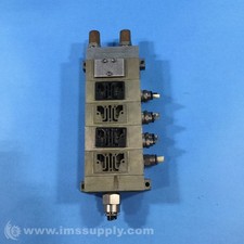 SMC SY3140 3-Position Solenoid Valve Manifold USIP