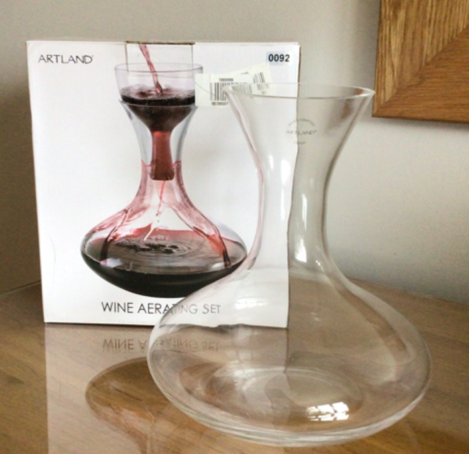 Artland: Sommelier Red Wine Carafe (aerator missing)