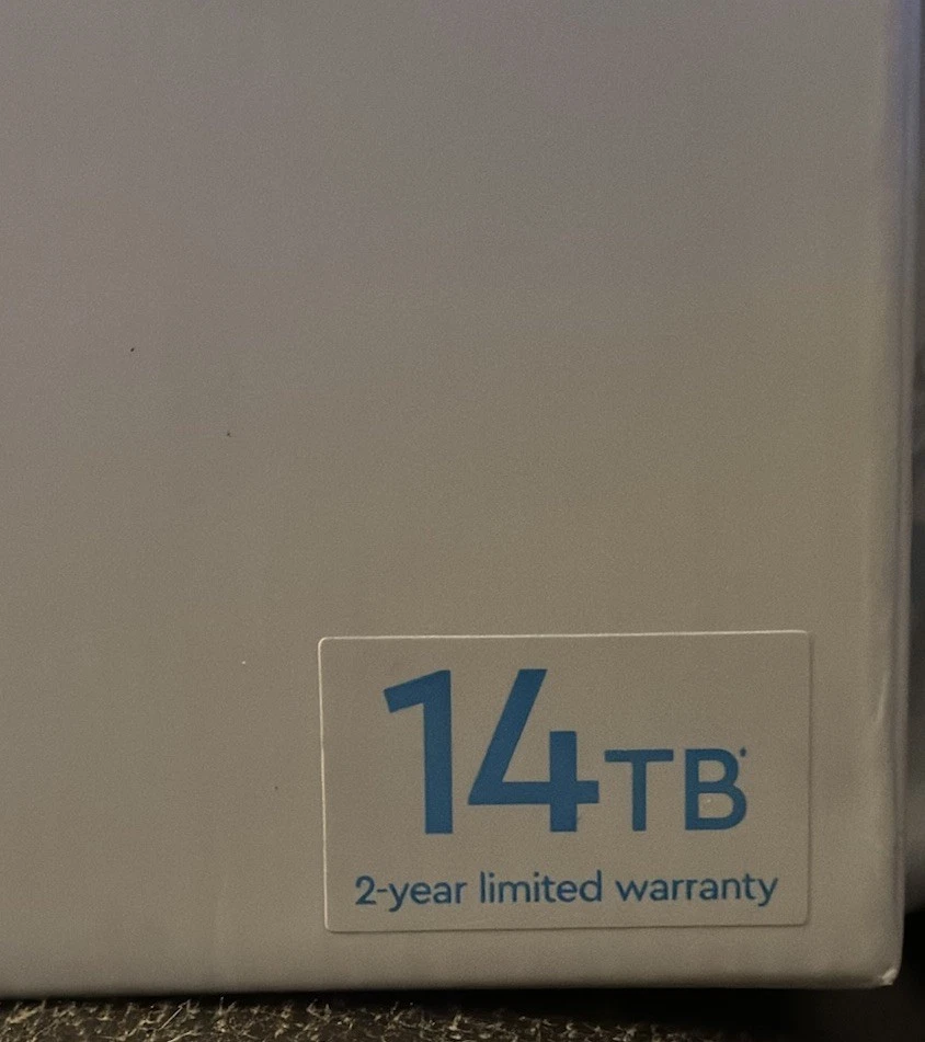 WD 14TB Easystore External Desktop Hard Drive Black ~ NIB ~ Best Buy Exclusive - Image 2 of 4