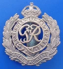 Royal Engineers WW2 Brass Military Cap Badge.    EB4-6