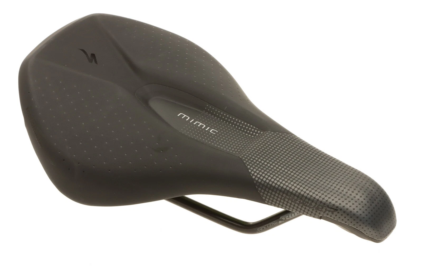 Specialized Power Comp w/ Mimic 143mm Saddle Black Hollow CrMo Rails Light Use - product detail image 2