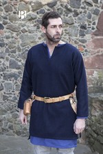 Burgschneider - Wool Tunic Lodin Blue medieval fantasy costume