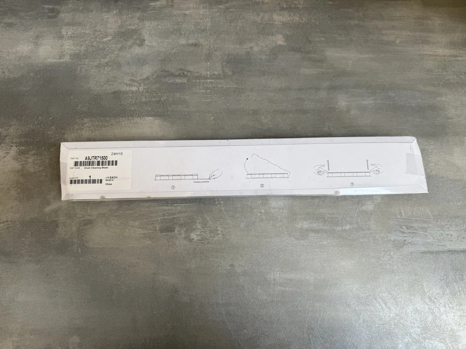 Original Konica Minolta Drum Cleaning Blade Accuriopress 6120 6136 A9JTR71500 2