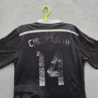 Real Madrid x Yoshi Yamamoto Men Jersey M Black Adidas Dragon 2014