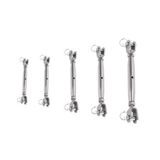 Jaw and Jaw Turnbuckle Turnbuckle Tension Hook for Wire Rope Cable Tension