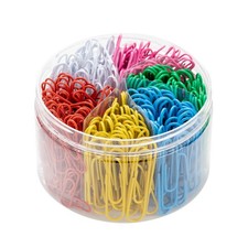 Plumequick Colorful Paper Clips 2 1.3 Assorted Colors Colorful 1.3 And 2 For