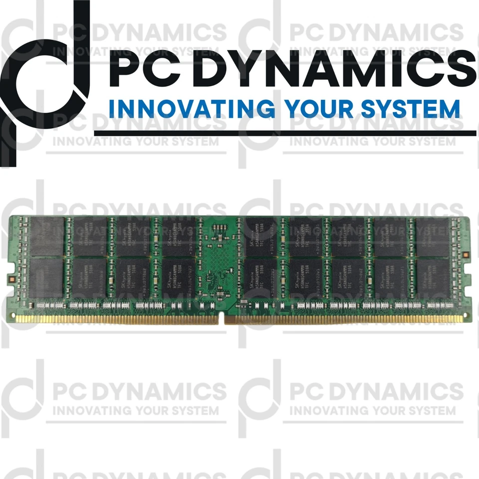 SK Hynix 32GB DDR4-2133 ECC REGISTERED LRDIMM – HMA84GL7MMR4N-TF – 4Rx4 - SERVER - Immagine 3 di 3
