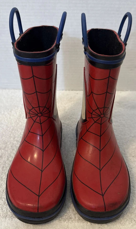 Marvel Spider-Man Kids Size 11-12 Lined Rain Boots  - Image 2 of 4