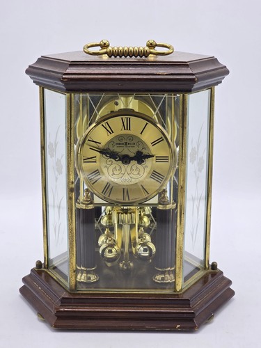 Howard Miller Barwick Collection Dual Chime Rotating Mantle Clock Anniversary - Picture 2 of 8