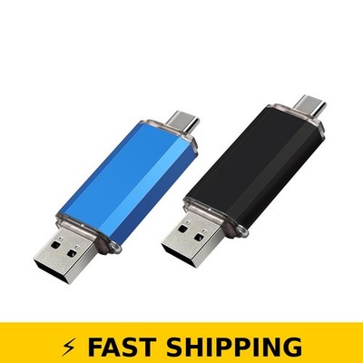 myemuun 2-Pack 128GB USB C Flash Drive Dual Type C & USB A