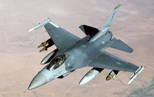 airplane General Dynamics F 16 Fighting Falcon military aircraft 11x17 Poster