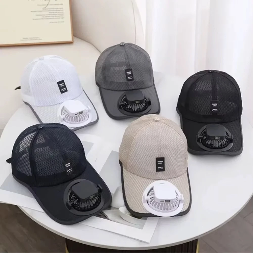 2026 New Solar Rechargeable Peak Cap, USB & Solar Powered Fan Hat,Baseball Cap
Opens in a new window