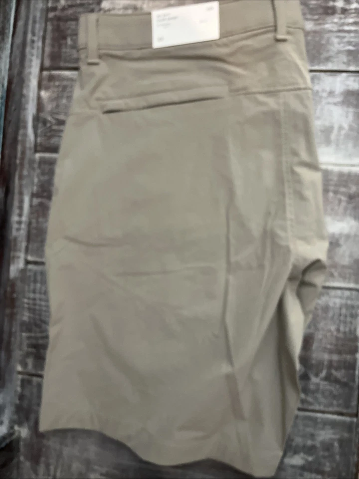 NUEVO American Eagle AE Club Shorts 24/7 Flex Hombres 32 Beige por encima de la rodilla Nylon Foto 3 de 4