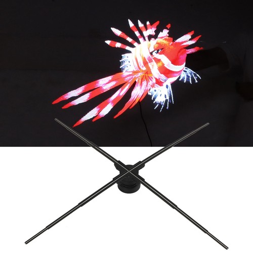 3D Hologram Projector 2K HD 1184 LED Support Screen Casting WiFi Holographic Fan - Picture 10 of 12