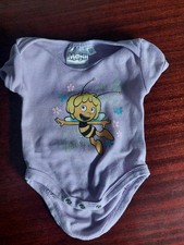 Śpioszki dziecięce fioletowe rozm. 50/56 Pszczoła Maya