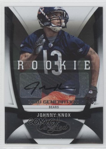 Johnny Knox [Autograph] #168 2009 Panini Donruss Certified card