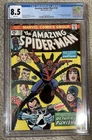 Amazing Spider-Man #135 CGC 8.5 2nd App Punisher White Pages