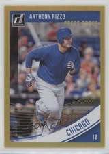 2018 Donruss Variations Press Proof Gold 43/99 Anthony Rizzo (Running) #141 0u7