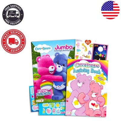 Fun-Filled Coloring Book Super Set - 2 Jumbo Editions + Bonus Owl Stickers