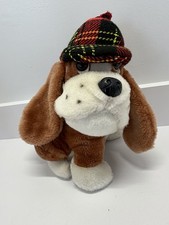 Vintage 1978 Dakin Native Babies 10”Shylock Basset Hound With Tags