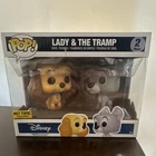Funko Pop! Disney Lady and the Tramp Lady & Tramp 2-Pack Hot Topic Exclusive