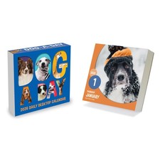 2026 Dog A Day Daily Desktop Calendar - Home and Office Organization - Small ...