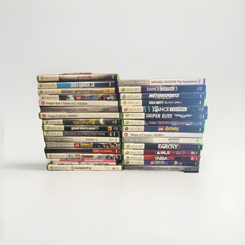 XBOX 360 Games Lot Tested Pick Choose Bundle & Save Free Shipping