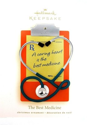 Hallmark Keepsake Ornament 2008 The Best Medicine!   #QXG2141