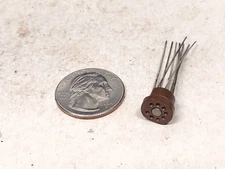 New Unused 8 pin Submini Tube Socket / Old Vintage Ham Radio Receiver Audio Amp